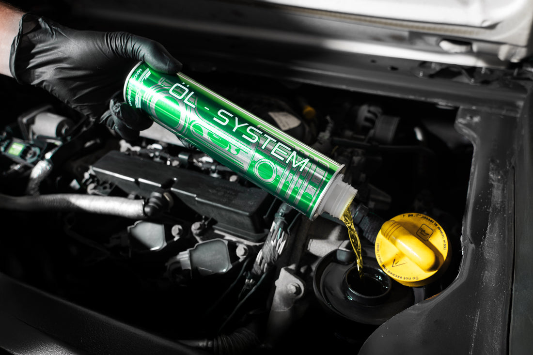 Öl-System (Motorspülung) in der Anwendung