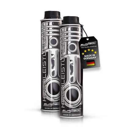 EUROSOL Hochleistungsöl (Öl-Additiv) 2x Set: 2 Dosen mit Deutschlandumhänger