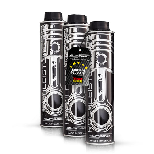 Hochleistungsöl (Öl-Additiv) 3x Set – Produktmotiv Made in Germany