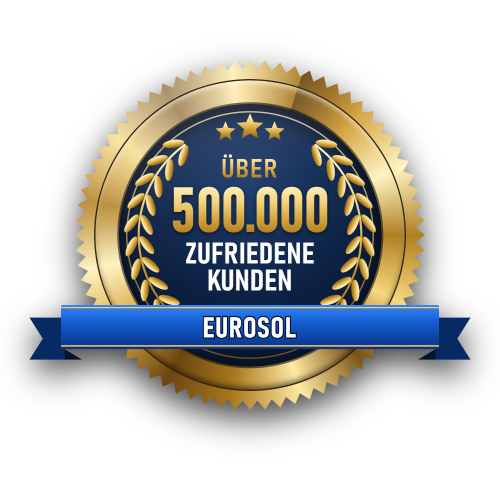 Über 500.000 zufriedene Kunden. EUROSOL.