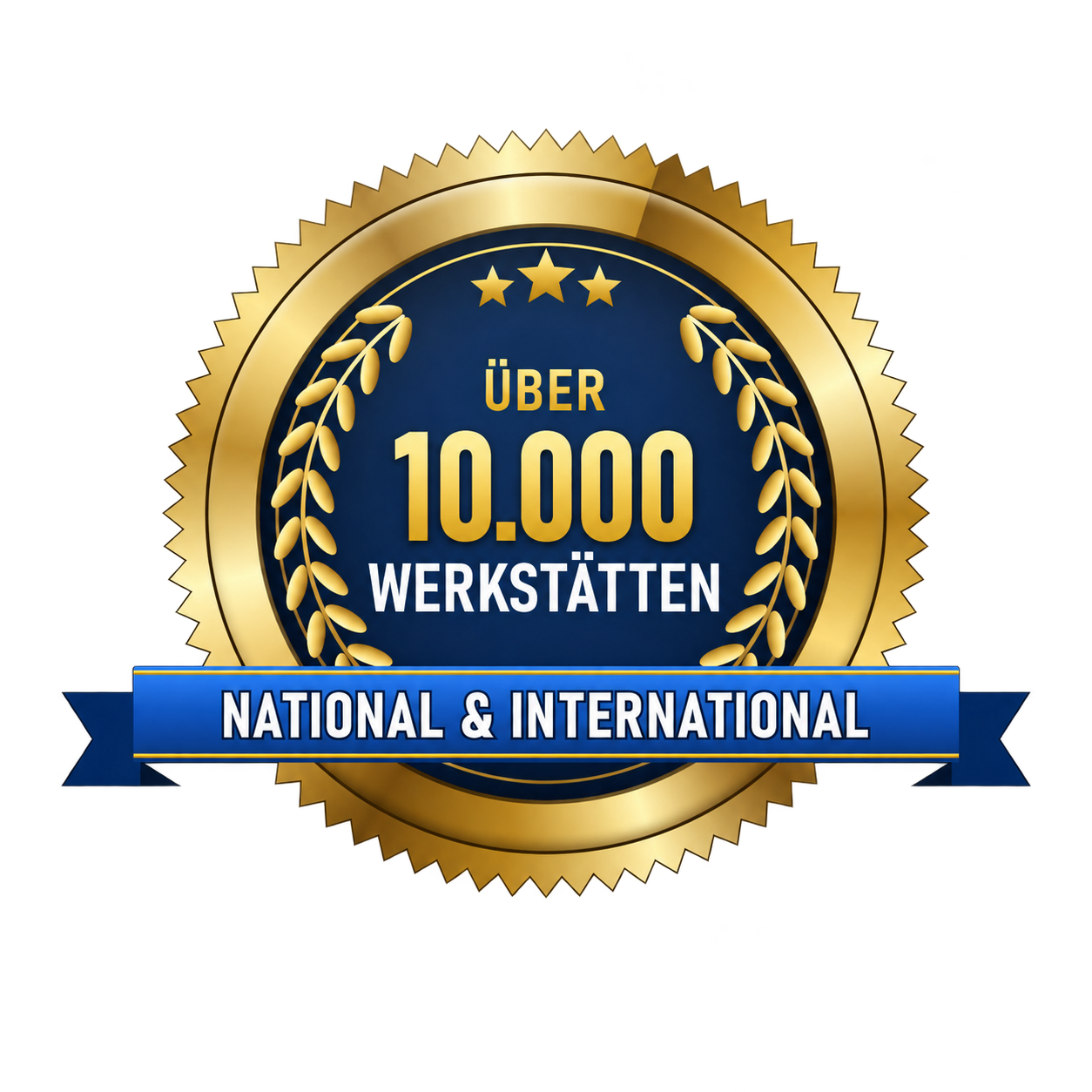 Über 10.000 Werkstätten. National und international.